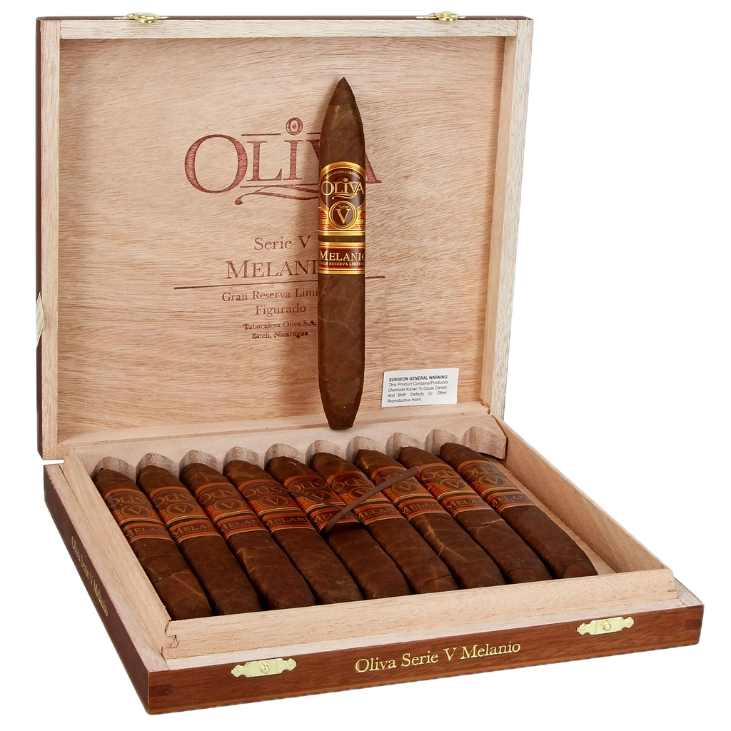 OLIVA SERIE V MELANIO FIGURADO  6-1/2X52 10 CIGARS