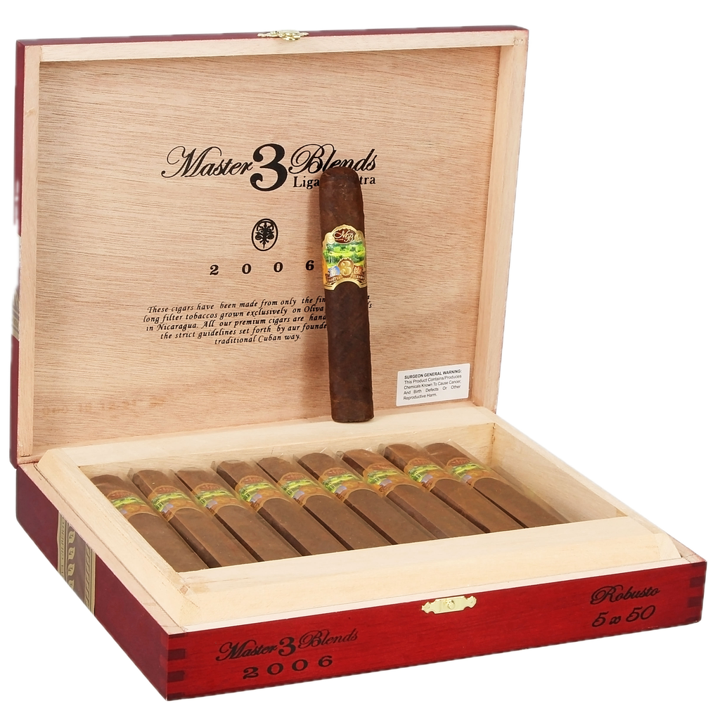 OLIVA MASTERS BLEND ROBUSTO 5 X 50 20 CIGARS