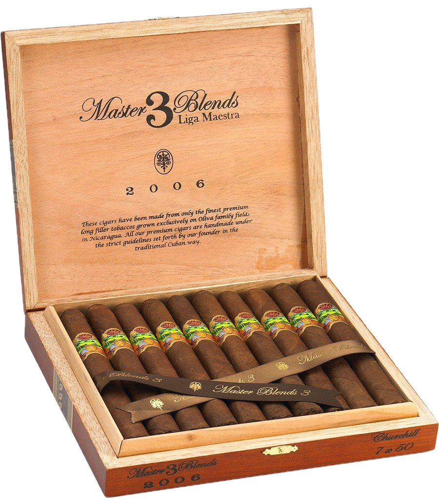 OLIVA MASTERS BLEND CHURCHILL 7 X 50 20 CIGARS