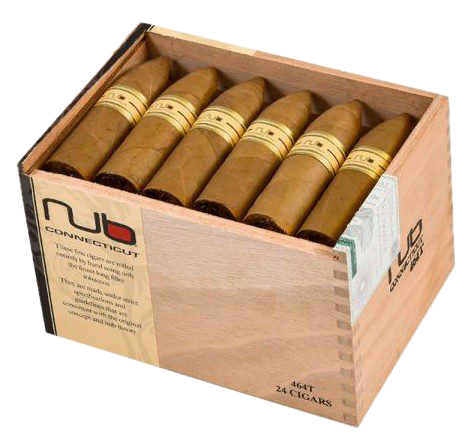 NUB CONNECTICUT TORPEDO 4X64 24 CIGARS