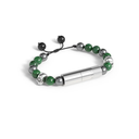 [BP3138028] PUNCH BRACELET - VERDE COBRE SKULL