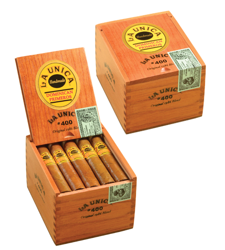 LA UNICA #400 NAT 20 CIGARS