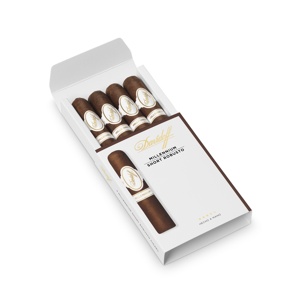 DAVIDOFF MILLENNIUM SHORT ROBUSTO 4 CIGARS