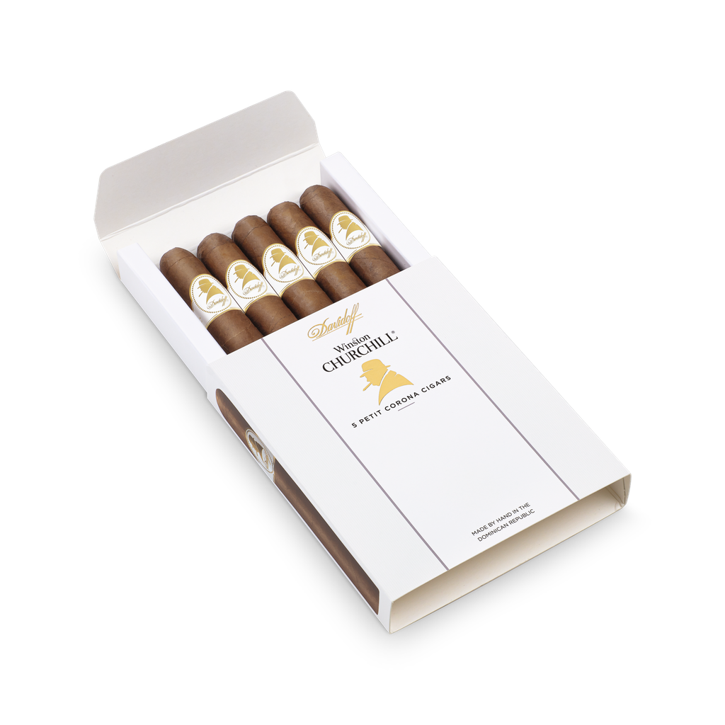 DAVIDOFF WINSTON CHURCHILL PETIT CORONA ARTIST 5 CIGARS