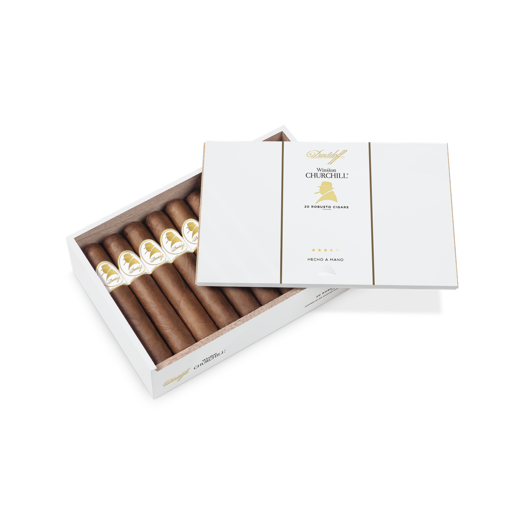 DAVIDOFF WINSTON CHURCHILL ROBUSTO STATESMAN 20 CIGARS