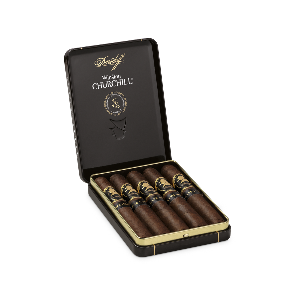 DAVIDOFF WINSTON CHURCHILL THE LATE HOUR PETIT PANATELA 5 CIGARS