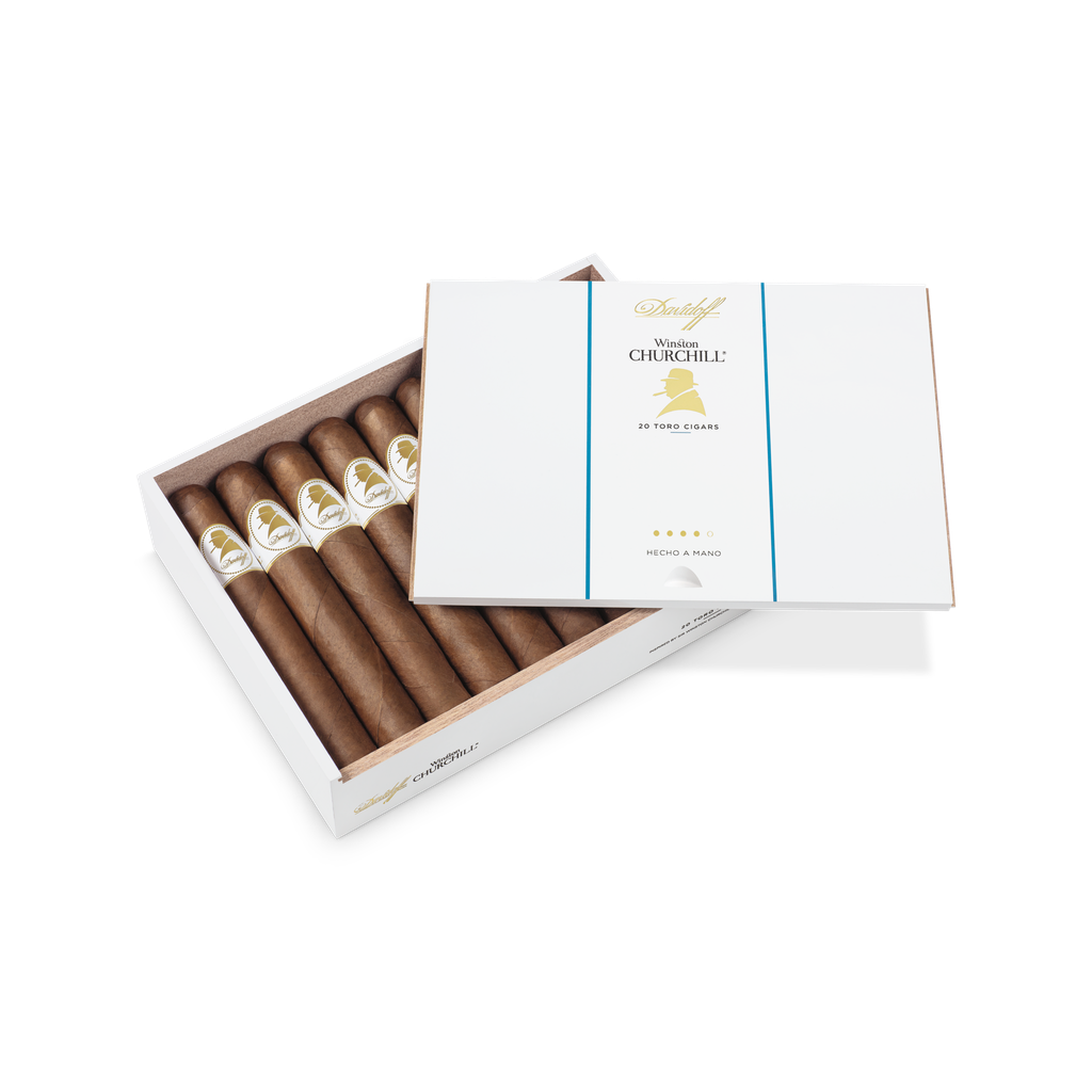 DAVIDOFF WINSTON CHURCHILL TORO COMMANDER 20 CIGARS