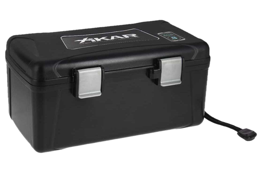 [HD105] [XI-215XI] 15 CIGAR TRAVEL HUMIDOR, XIKAR (CASE OF 6)