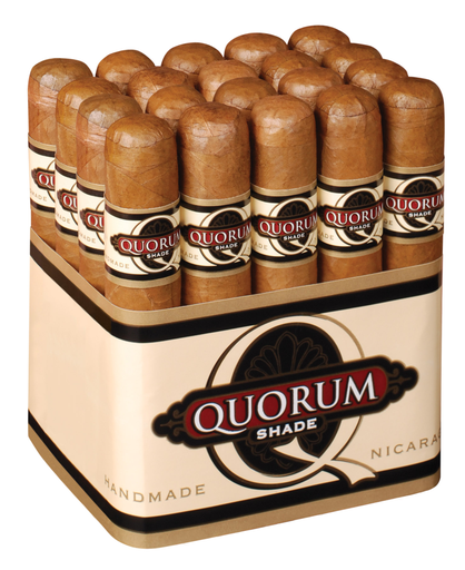 [QU040] QUORUM SHADE ROBUSTO BDL 20 CIGARS