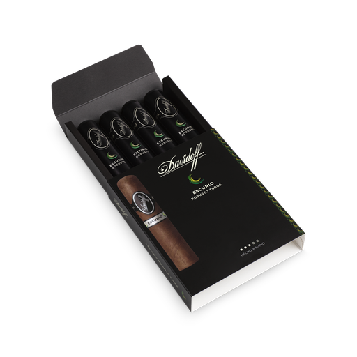 [DA012] DAVIDOFF ESCURIO  ROBUSTO  TUBE 4 CIGARS