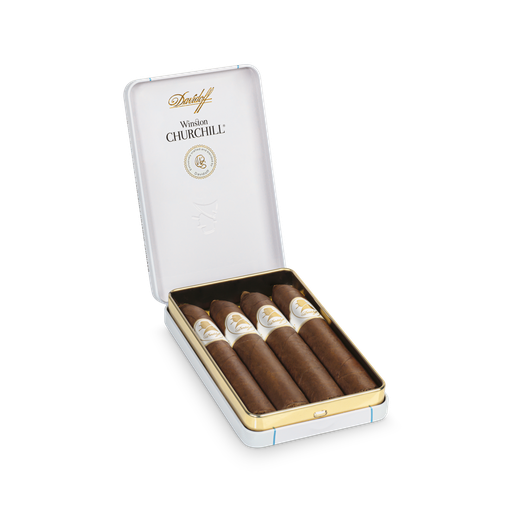 [DA031] DAVIDOFF WINSTON CHURCHILL BELICOSO - TRAVELLER 4 CIGARS