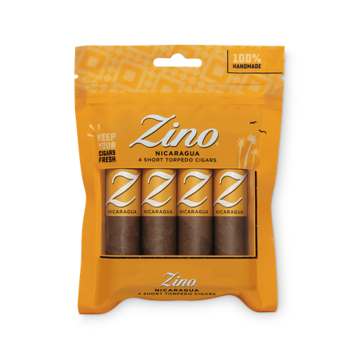 [ZI006] ZINO NICARAGUA SHORT TORPEDO 4 CIGARS