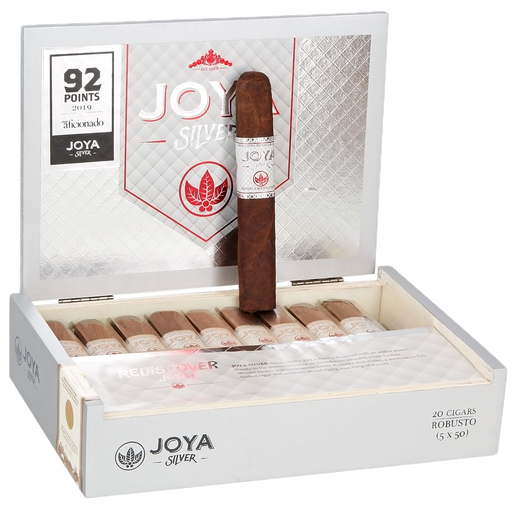 [JD056] JOYA DE NICARAGUA JOYA SILVER ROBUSTO 5 X 50 20 CIGARS