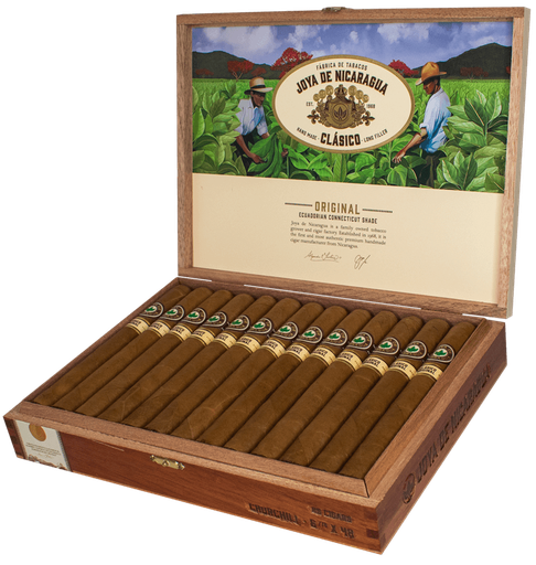 [JD064] JOYA DE NICARAGUA CLÁSICO ORIGINAL CHURCHILL 6 7/8 X 48 25 CIGARS