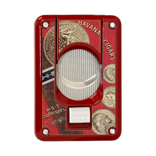[CT128] CIGAR CUTTER MEDALS RED