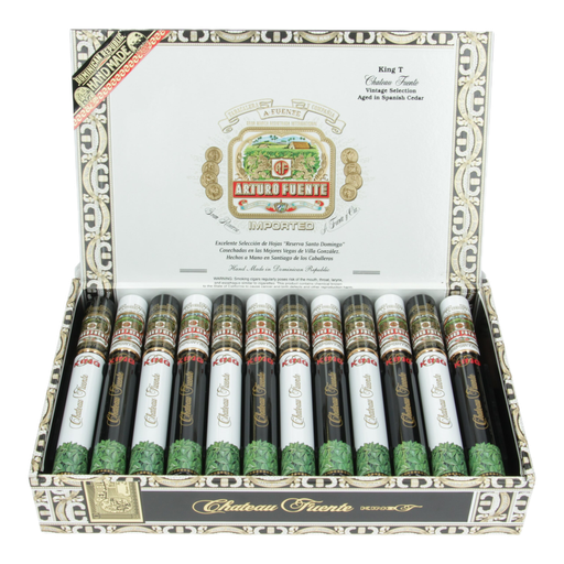 [AF039] ARTURO FUENTE CHÂTEAU FUENTE KING T (Tubes) 24 CIGARS