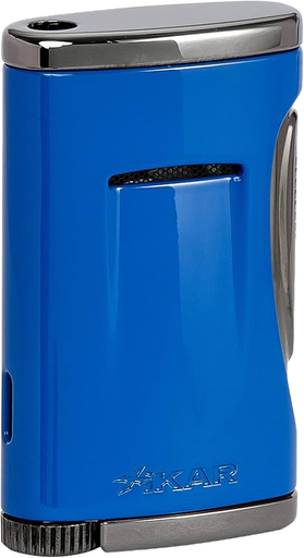 [LI100] [XI-541BL] XIDRIS SINGLE LIGHTER, COBALT BLUE