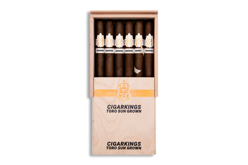 [CK028] CIGAR KINGS TORO SUN GROWN 6 X 52 BOX 12 CIGARS