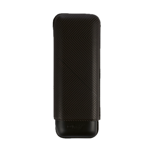[CS023] DAV Case XL-2 leather black leaf 