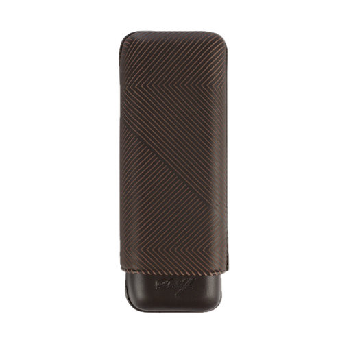 [CS024] DAV Case XL-2 leather brown leaf