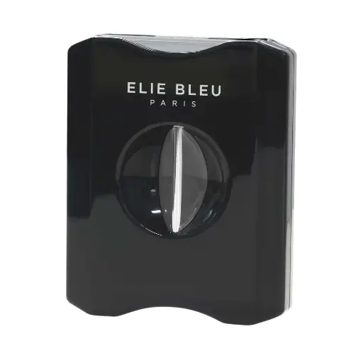 [CT148] CIGAR CUTTER V CUT BLACK LACQUER 