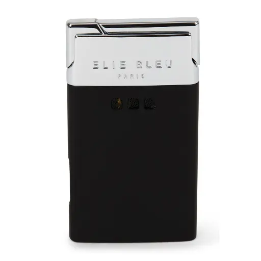 [LI135] J-11 CIGAR JET FLAME LIGHTER BLACK LACQUER