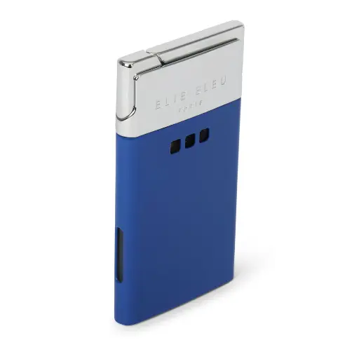 [LI136] J-11 CIGAR JET FLAME LIGHTER BLUE LACQUER