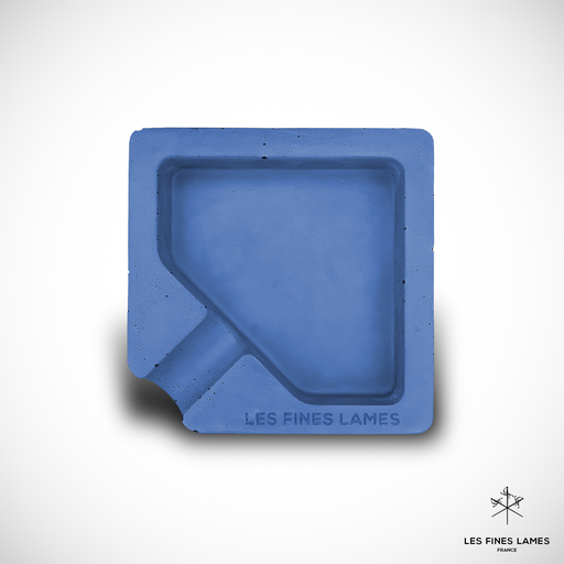 [AS007] [AS0607004] ASHTRAY SINGLE BLUE 