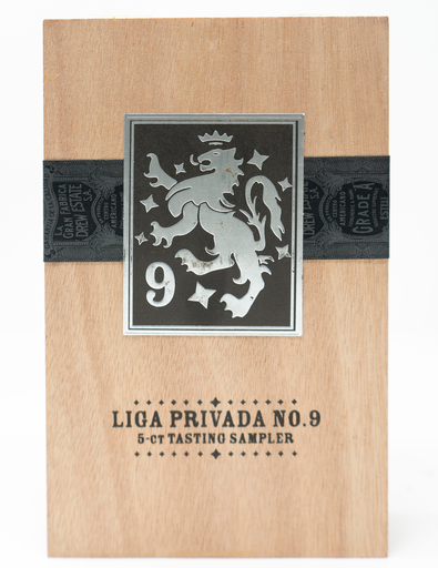 [LP007] LIGA PRIVADA NO. 9 5-CT TASTING SAMPLER 5 CIGARS
