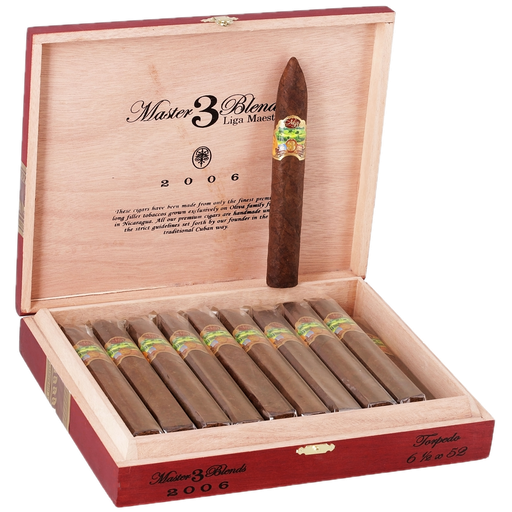 [OS023] OLIVA MASTERS BLEND TORPEDO 6 X 52 20  CIGARS