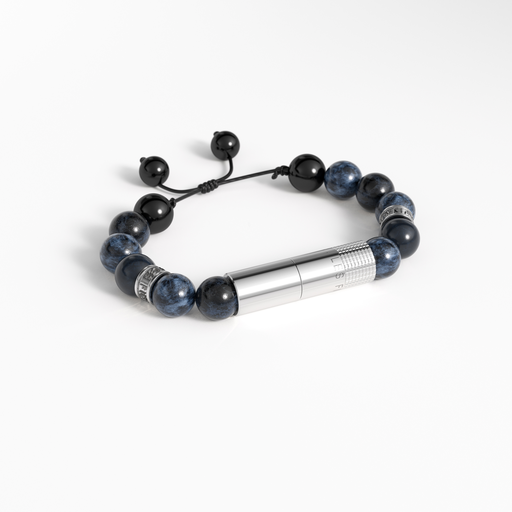 [CT073] [BP3131011] PUNCH BRACELET - AZUL RING